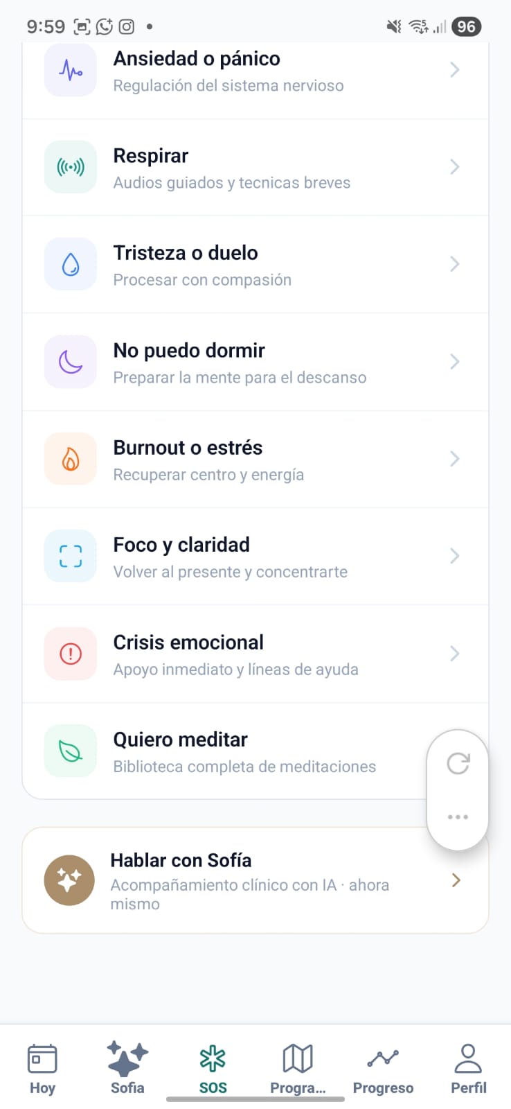 SOS emocional